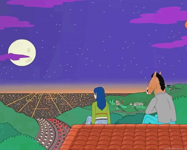 Bojack And Diane Animations Painting By Numberss.png