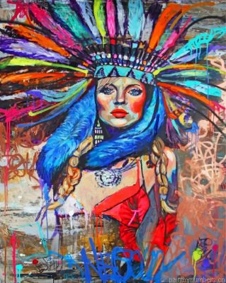 Bohemian Woman Painting By Numbers.png