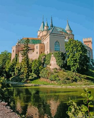 Bojnicky Zamok Slovakia Painting By Numbers.png