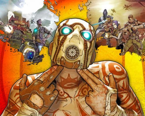 Borderlands Video Game Painting By Numbers.png