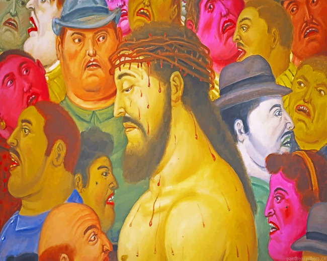Botero In Rome Painting By Numberss.png