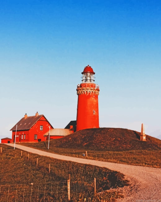 Bovbjerg Lighthouse Painting By Numberss.png