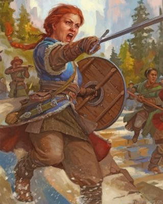 Brave Woman Painting By Numbers.png