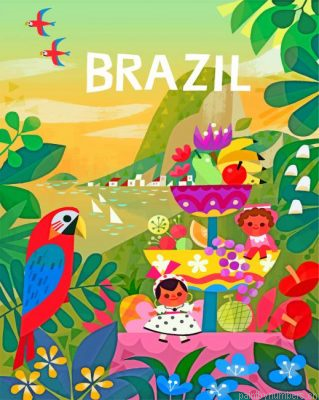 Brazil Illustration Painting By Numbers.png
