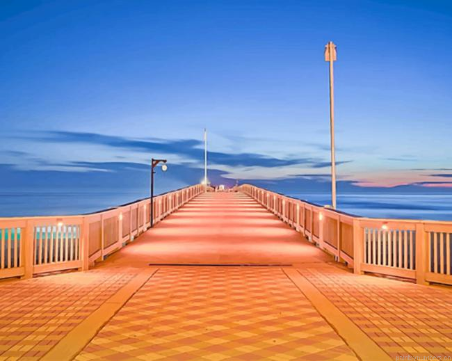 Brown Bridge Blue Sky Painting By Numberss.png