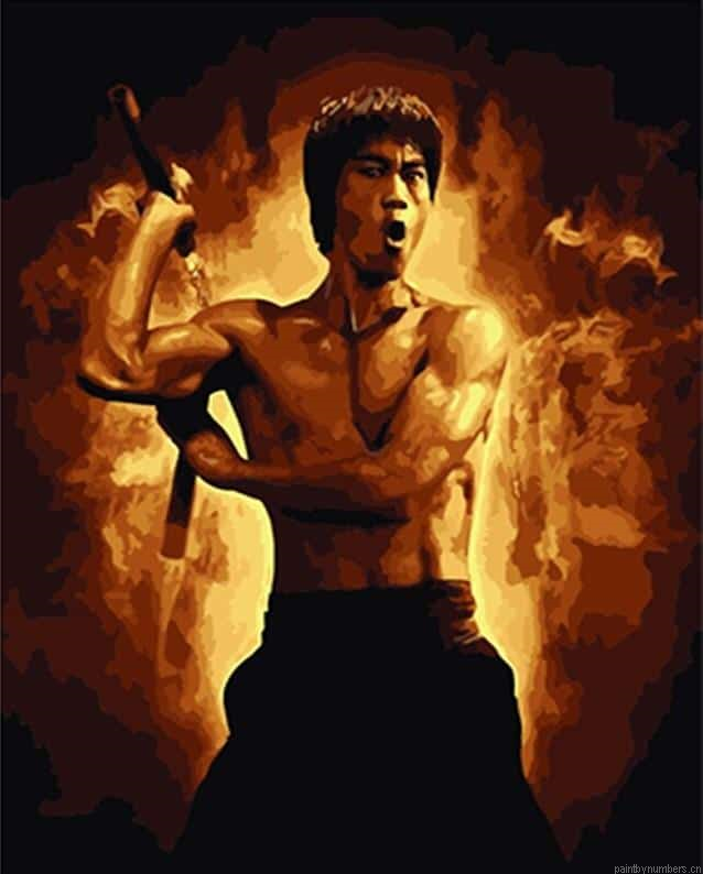 Bruce Lee Painting By Numbers.png