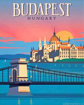 Budapest Hungary Painting By Numbers.png