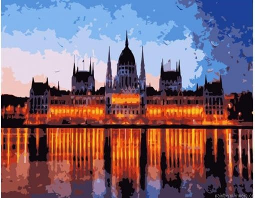 Budapest Parliament Building Painting By Numberss.png