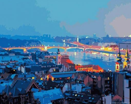 Budapest In Winter Painting By Numberss.png
