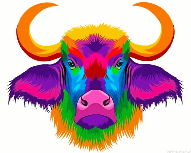 Buffalo Art Painting By Numberss.png