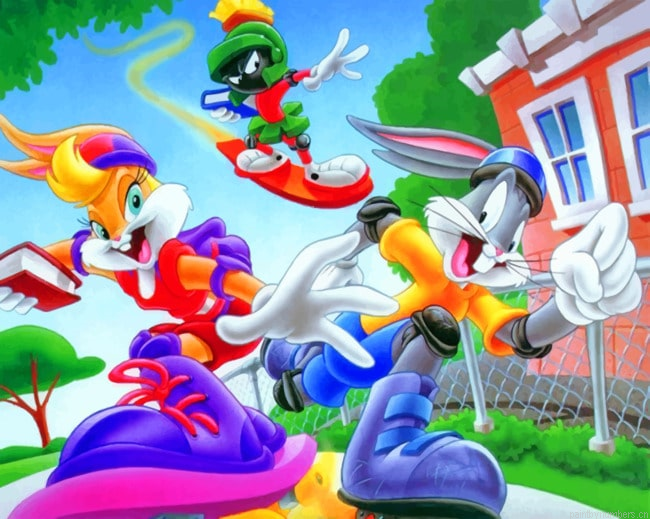 Bugs Bunny Cartoon Animations Painting By Numbers.png