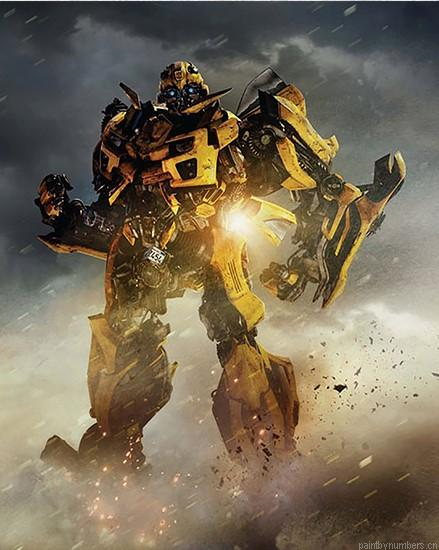 Bumblebee Transformer Movies Painting By Numberss.png