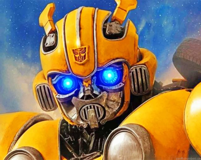 Bumblebee Transformers Painting By Numbers.png