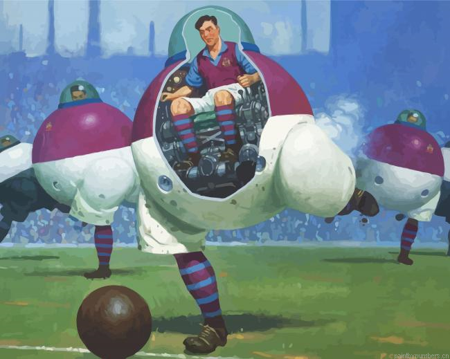 Burnley Fc Art Painting By Numberss.png