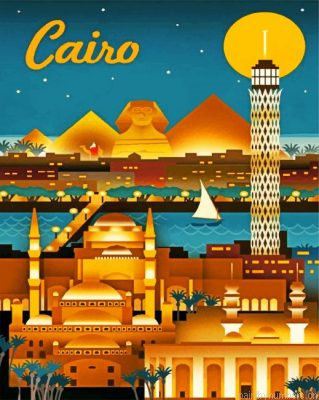 Cairo Egypt Painting By Numbers.png