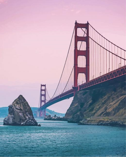 California Golden Gate Painting By Numberss.png