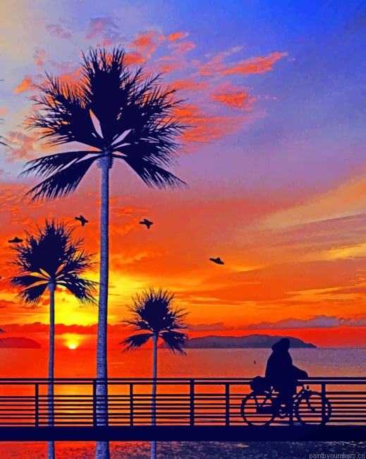 California Sunset Landscapes Painting By Numbers.png