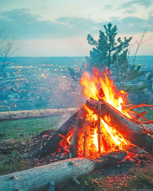 Camping Time Painting By Numberss.png