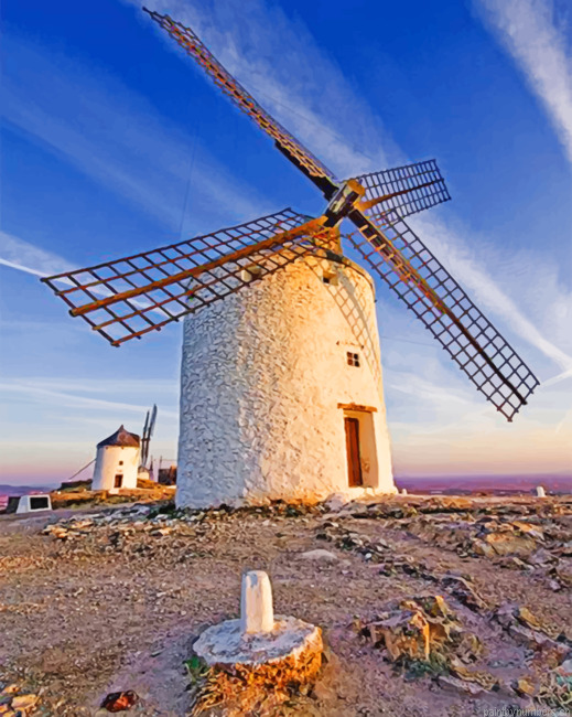 Campo De Criptana Painting By Numberss.png