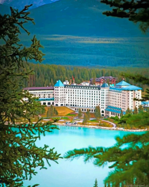 Canada Banff National Park Landscapes Painting By Numberss.png
