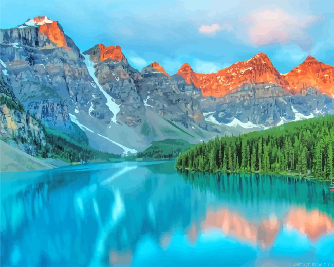 Canada Iceland Nature Painting By Numberss.png