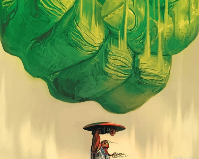 Captain And Hulk Cartoon And Animation Painting By Numberss.png