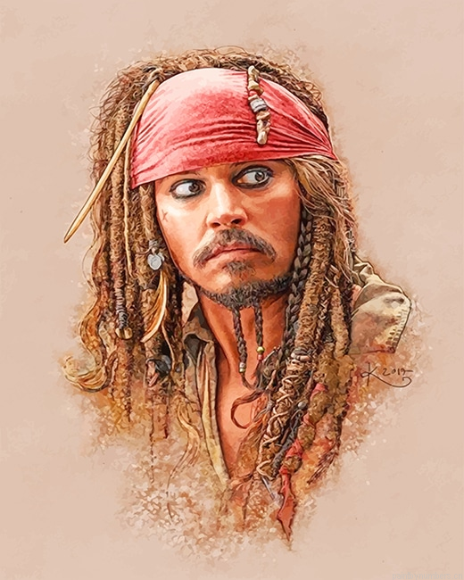 Captain Jack Sparrow Movies Painting By Numberss.png