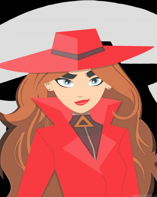 Carmen Sandiego Illustration Painting By Numberss.png