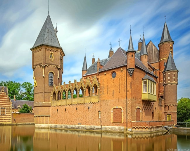 Castle De Haar Buildings Painting By Numbers.png