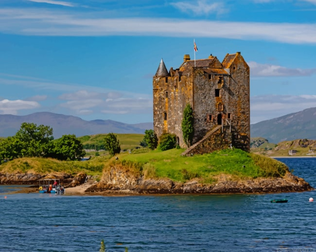 Castle Stalker Buildings Painting By Numberss.png