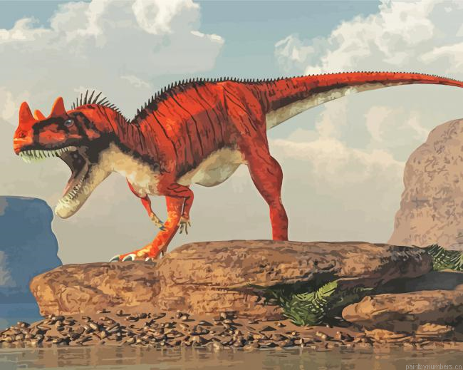 Ceratosaurus Painting By Numberss.png