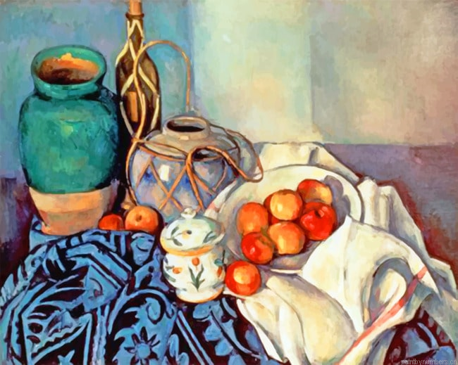 Cezanne Apples Still Life Painting By Numbers.png