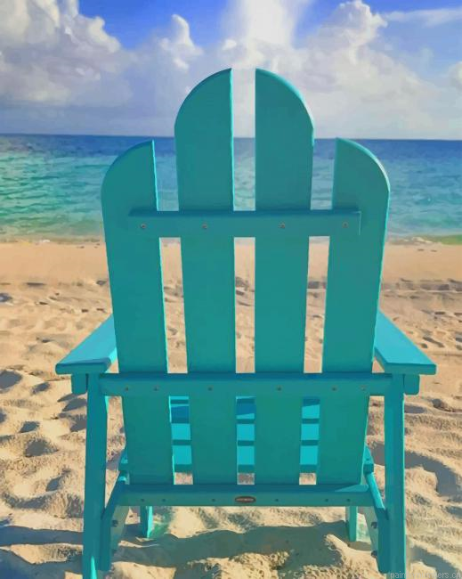 Chair In Beach Painting By Numberss.png