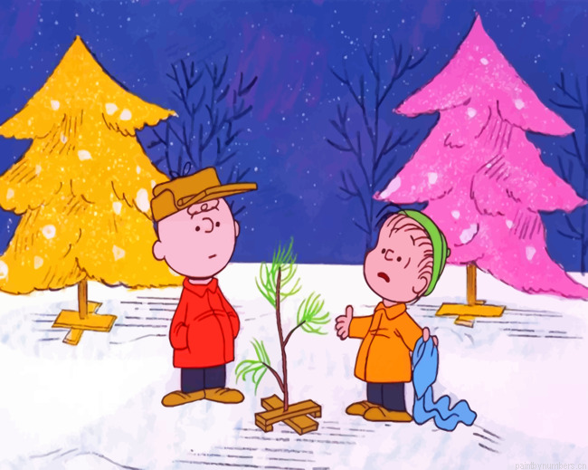 Charlie Brown Christmas Painting By Numbers.png