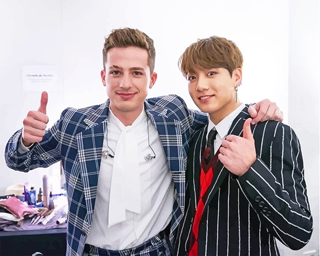 Charlie Puth And Jungkok Singers Painting By Numbers.png