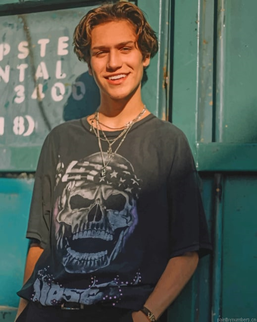 Chase Hudson Smiling Famous Painting By Numberss.png