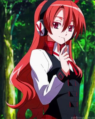 Chelsea From Akame Ga Kill Painting By Numbers.png