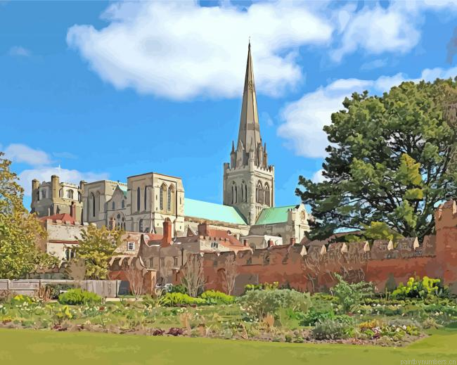 Chichester Cathedral Building Painting By Numberss.png