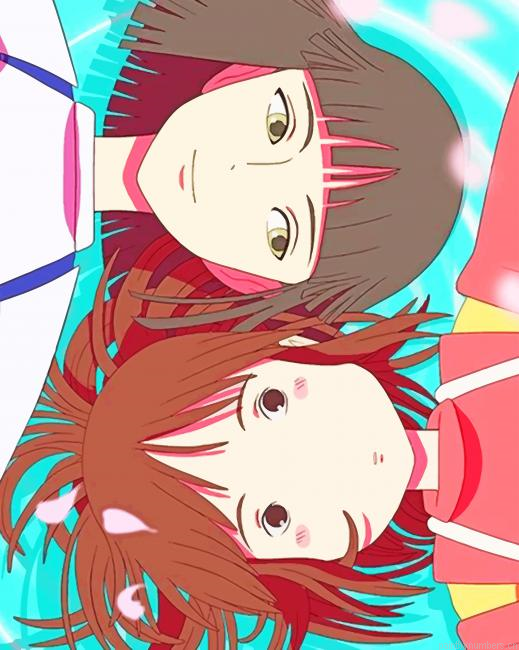 Chihiro And Haku Spirited Away Animation Painting By Numberss.png
