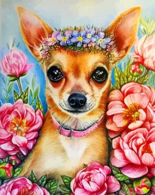 Chihuahua Dog Painting By Numbers.png