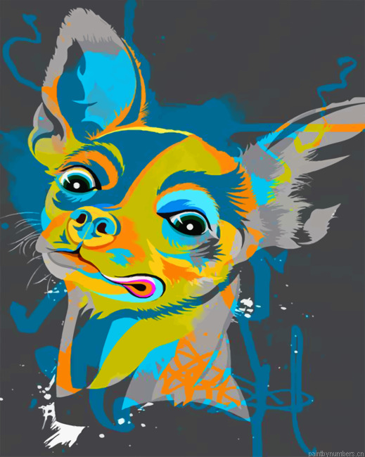 Chihuahua Illustration Painting By Numberss.png