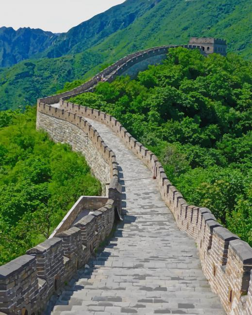 China Great Wall Painting By Numberss.png
