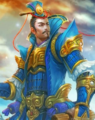 Chinese Warrior Painting By Numbers.png