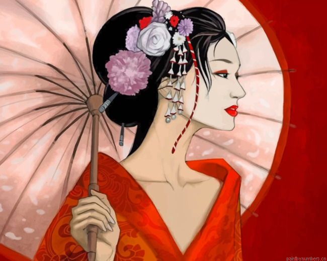 Chinese Woman Painting By Numberss.png