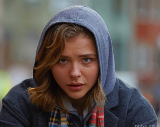 Chloe Grace Moretz Greta Actors Painting By Numberss.png