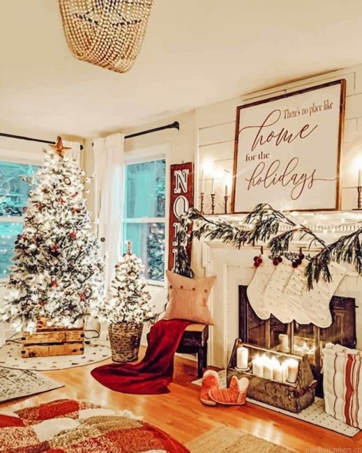 Christmas Decoration Painting By Numberss.png