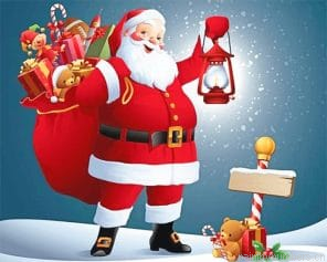 Christmas Smiling Santa Painting By Numberss.png