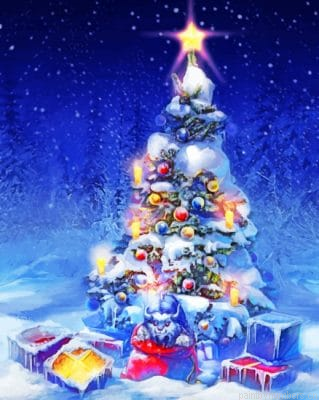 Christmas Tree Painting By Numberss.png
