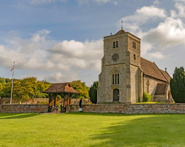 Church Bradenham Buildings Painting By Numberss.png