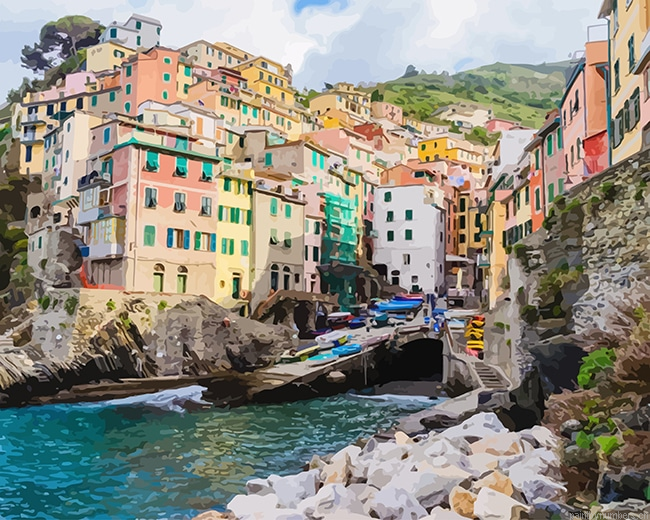 Cinque Terre Cities Painting By Numberss.png